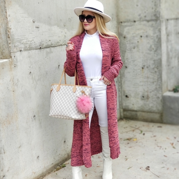 Cardigan Long Sleeve Knitted Sweater Cardi… - Picture 4 of 9